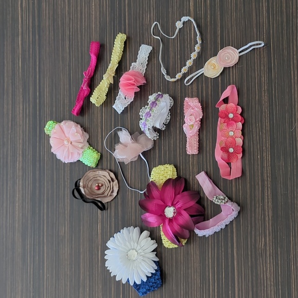 Bundle of 14 baby headbands - perfect for photoshoots - Picture 2 of 15